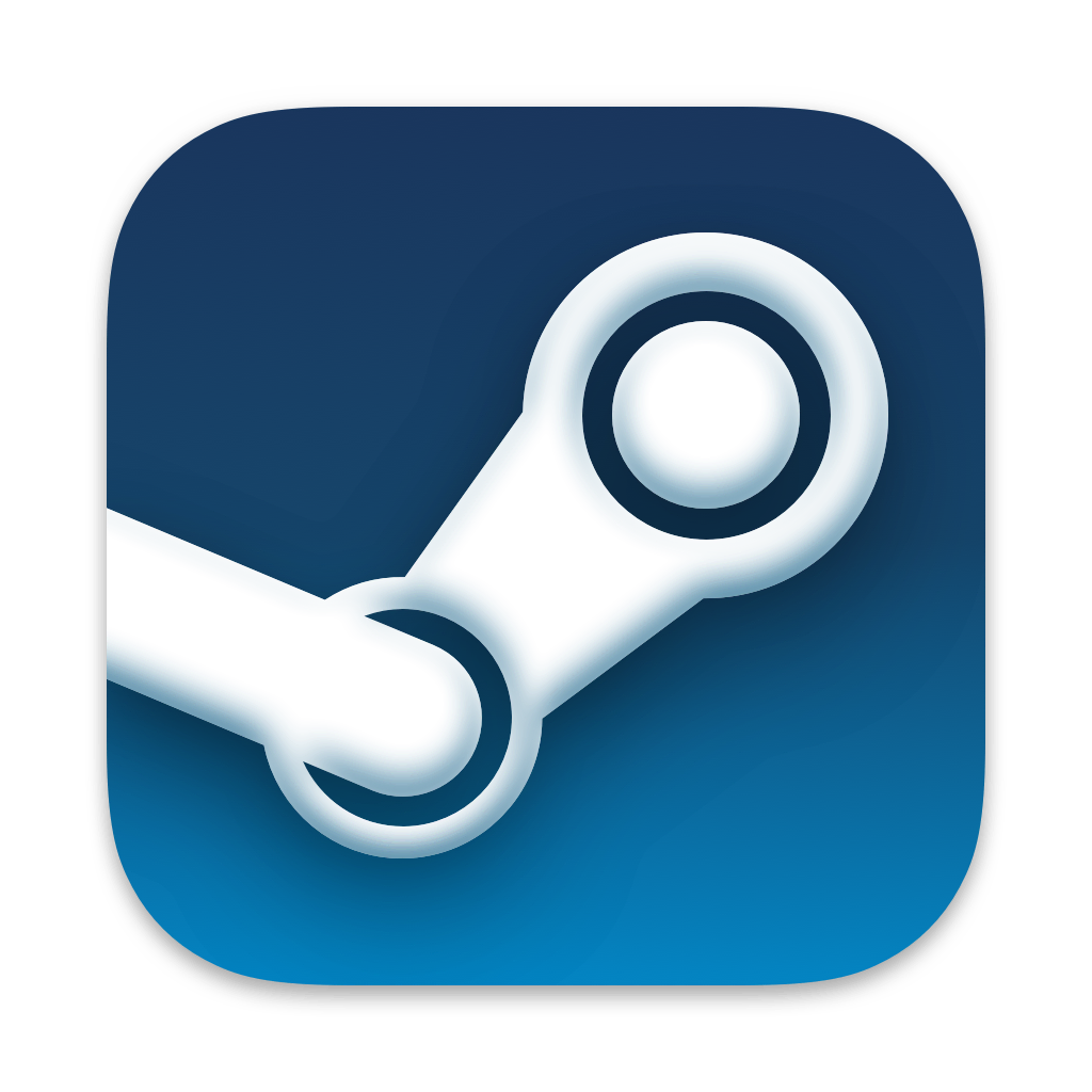 Steam replacement icon for MacOS Big Sur made by Stijn de Vries