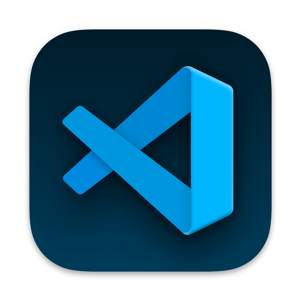 Visual Studio Code (VSCode) replacement icon for MacOS Big Sur made by Stijn de Vries
